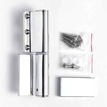 ソフトクロージング機構付ガラスドア用蝶番 M835E10 - LAMP(スガツネ工業)