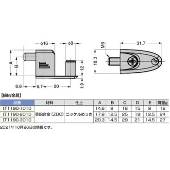 締結金具IT1190型 LAMP(スガツネ)