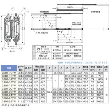 スライドレール LAMP(スガツネ工業)