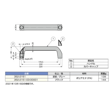 ポリアミドハンドル LAMP(スガツネ)