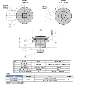 セーフティークオーターターン LAMP(スガツネ工業)