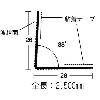 DX-GLコーナーPA26(非塩ビ) - KLASS(クラス/旧:極東産機)