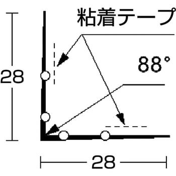 12-7346 クロス下地コーナーV-UP 1パック(100本) KLASS(クラス)(旧極東