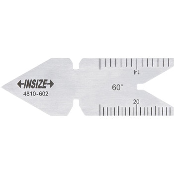 センターゲージ メトリック 60° INSIZE(インサイズ)