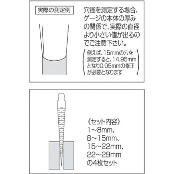 テーパゲージセット - INSIZE(インサイズ)