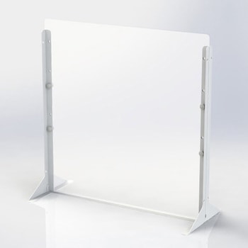 デスクトップパーティション ミルキーホワイト ナカバヤシ