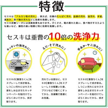 激落ちくん セスキ密着泡スプレー LEC(レック)