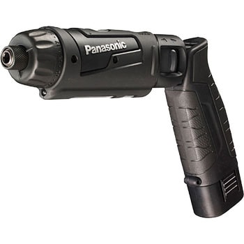 ☆未使用☆Panasonic パナソニック 7.2V 充電式スティックドリルドライバー EZ7421LA2S-B バッテリ2個(7.2V 1.5Ah) 充電器 ケース付 74676