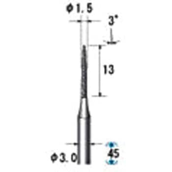 クラフトダイヤモンドバー  テーパー NSK(ナカニシ)