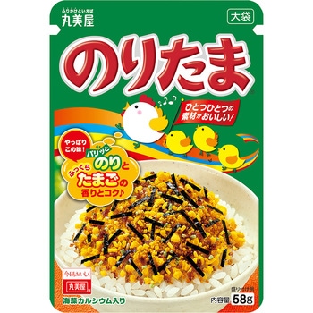 のりたま 大袋 1箱(58g×10袋) 丸美屋 【通販モノタロウ】