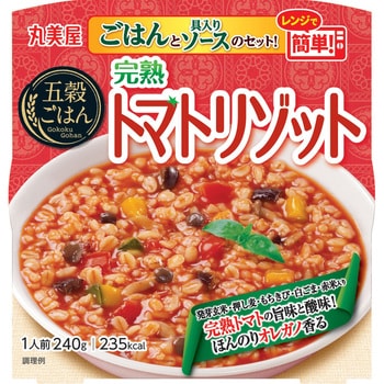 五穀ごはん 完熟トマトリゾット カップ 1箱(240g×24個) 丸美屋 【通販 ...