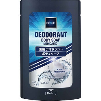 詰替 ディブ 薬用デオドラント ボディソープ 1個(400mL) 熊野油脂