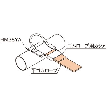 平ゴムロープ 20mm幅 40m TMEHジャパン