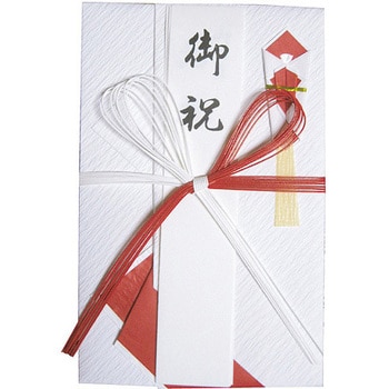 新檀紙 赤白 花結び スズキ紙工