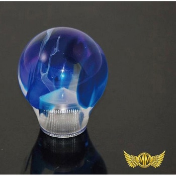 ショート マーブルシフトノブ 60mm 変換アダプター付き MAD MAX(マッドマックス)