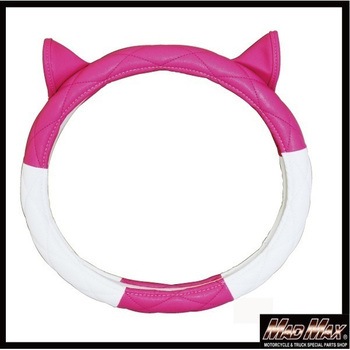 CH1-217117-M ネコ耳 ハンドルカバー ソフトレザー シングルステッチ Mサイズ MAD MAX(マッドマックス) 55590527
