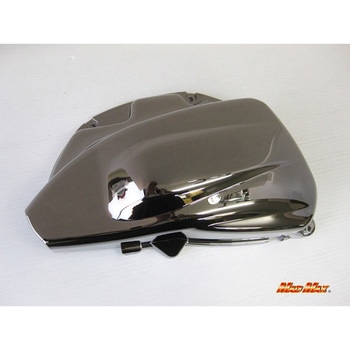 PCX125(JF28)エアクリーナーカバー ライトブラックメッキ MAD MAX(マッドマックス)