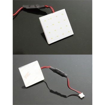 自動車用 LED16連 35mm×35mm 12V ルームランプ ホワイト MAD MAX(マッドマックス)