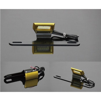 バイク用 6LED ライセンスランプ ホワイト発光 MAD MAX(マッドマックス)