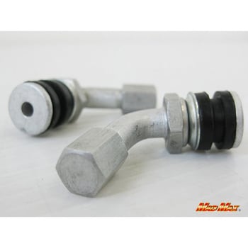 MM50-0183S チューブレスバルブ L字型 シルバー 10mm MAD MAX