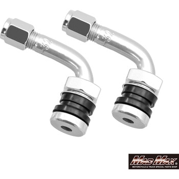 MM50-0183S チューブレスバルブ L字型 シルバー 10mm MAD MAX