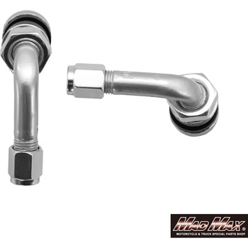 MM50-0183S チューブレスバルブ L字型 シルバー 10mm MAD MAX