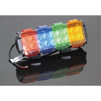 LEDライトバー ワークライト カラーチェンジパネル、防塵レンズ