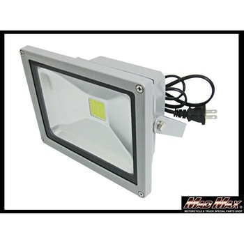 MM60-0052 LEDワークライト フラットライト 投光器 20W AC85-265V 1個