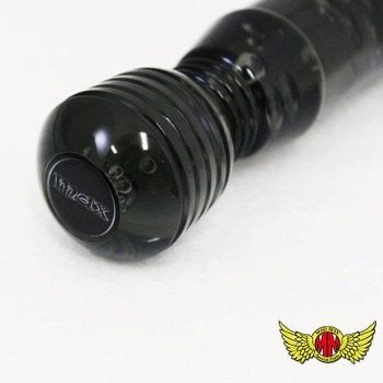 極DENMA シフトノブ 泡 150mm 変換アダプター付き スモーク MAD MAX(マッドマックス)