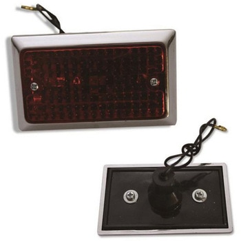 汎用角型ウインカー レッド - MAD MAX(マッドマックス)