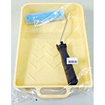 スモールローラー6インチ皿付セット(ブルー) 好川産業