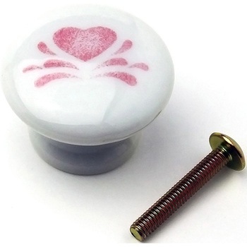 セラミックつまみ32ΦW ティアーズハート WAKI(和気産業)