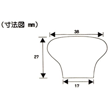 セラミックつまみ テキストリング WAKI(和気産業)