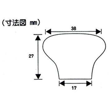 セラミックつまみ シンキングバード WAKI(和気産業)