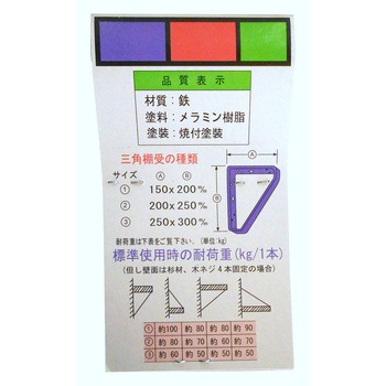 三角棚受 WAKI