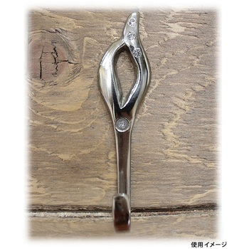 ニッケル装飾フック つぼみ WAKI