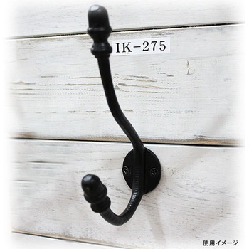 ブラック装飾フック  IK-275 WAKI