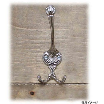 真鍮コートフック ニッケル IK-283 WAKI