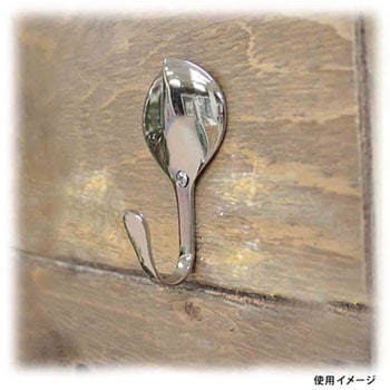 ニッケル装飾フック ラウンドレイズ WAKI
