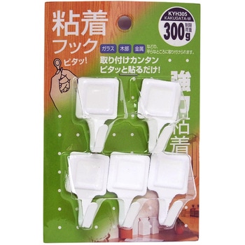 粘着フック 角型 WAKI