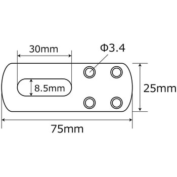補助金具ステンレス I型 WAKI