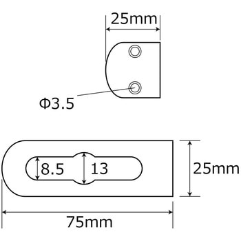 補助金具ステンレス L型 WAKI