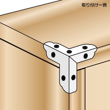 カラー隅金 三方面 WAKI
