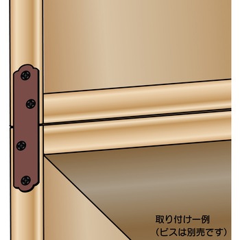 カラー隅金 一文字 WAKI