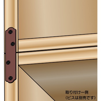 カラー隅金 一文字 WAKI