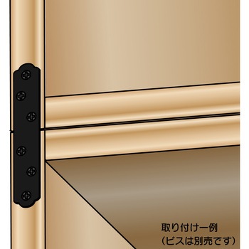 カラー隅金 一文字 WAKI