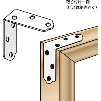 カラー隅金 金折 WAKI