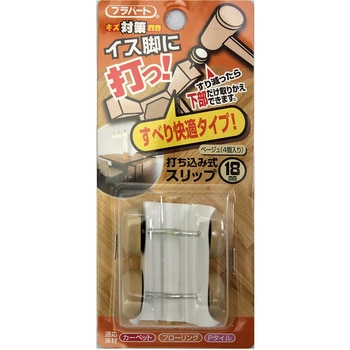 イス脚に打つ! 打ち込み式スリップ WAKI