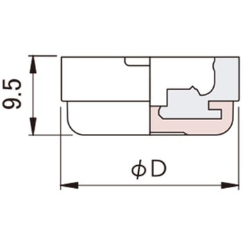 イス脚に打つ! 取替用 打ち込み式ウレタン WAKI(和気産業)