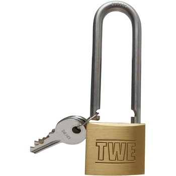 TWE ステンレス吊長 南京錠 アイアイ
